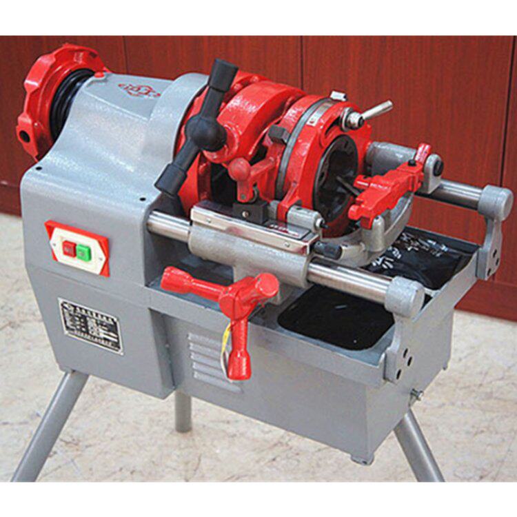 镀锌钢管套丝机 圆管攻丝机图片