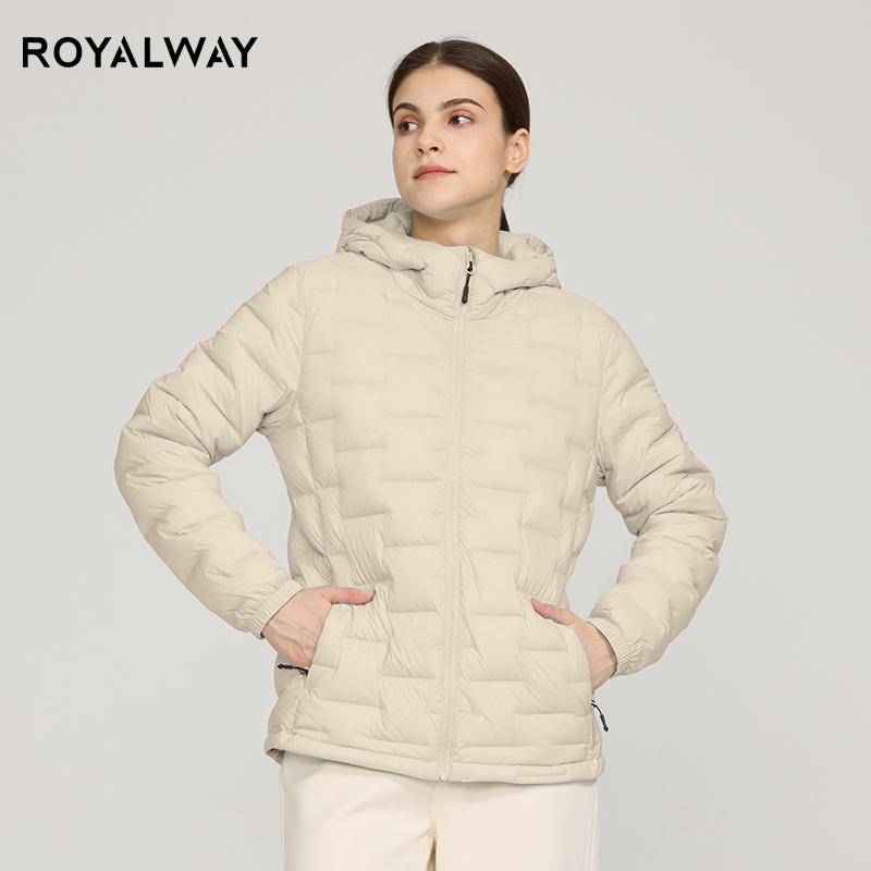ROYALWAY无缝羽绒服90绒鹅绒外套