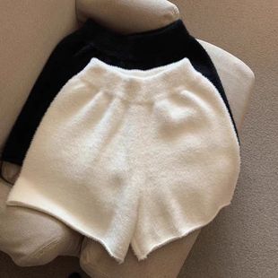 外穿休闲裤 辣妹阔腿显瘦短裤 高腰显瘦靴裤 2025新款 ins 女秋冬韩版