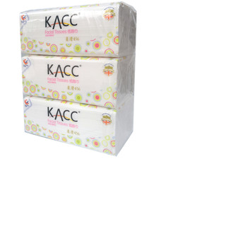 官方正品 kacc柔滑456抽纸 适宜妇婴用车餐办公家用抽取面巾纸