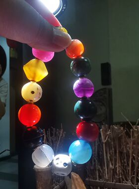 古珠多宝手串 文玩老珠子Old Ancient Pearl Treasure Bracelet94