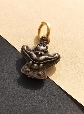 15385  ‖藏传老利马铜大鹏鸟护身牌