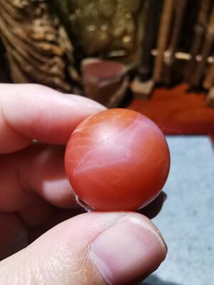 11583【老南红玛瑙大圆珠】