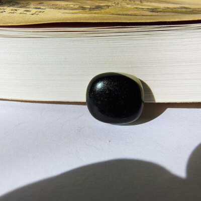 15459西亚老羊眼玛瑙板珠