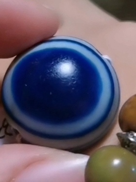 西亚老玛瑙羊眼板珠合集