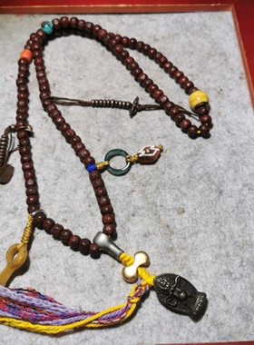藏传实修小金刚108佛珠Xizang Small Rudraksha 108 Mala