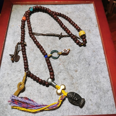藏传实修小金刚108佛珠Xizang Small Rudraksha 108 Mala