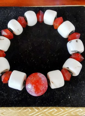 玛瑙多宝手串贝壳简约玛瑙