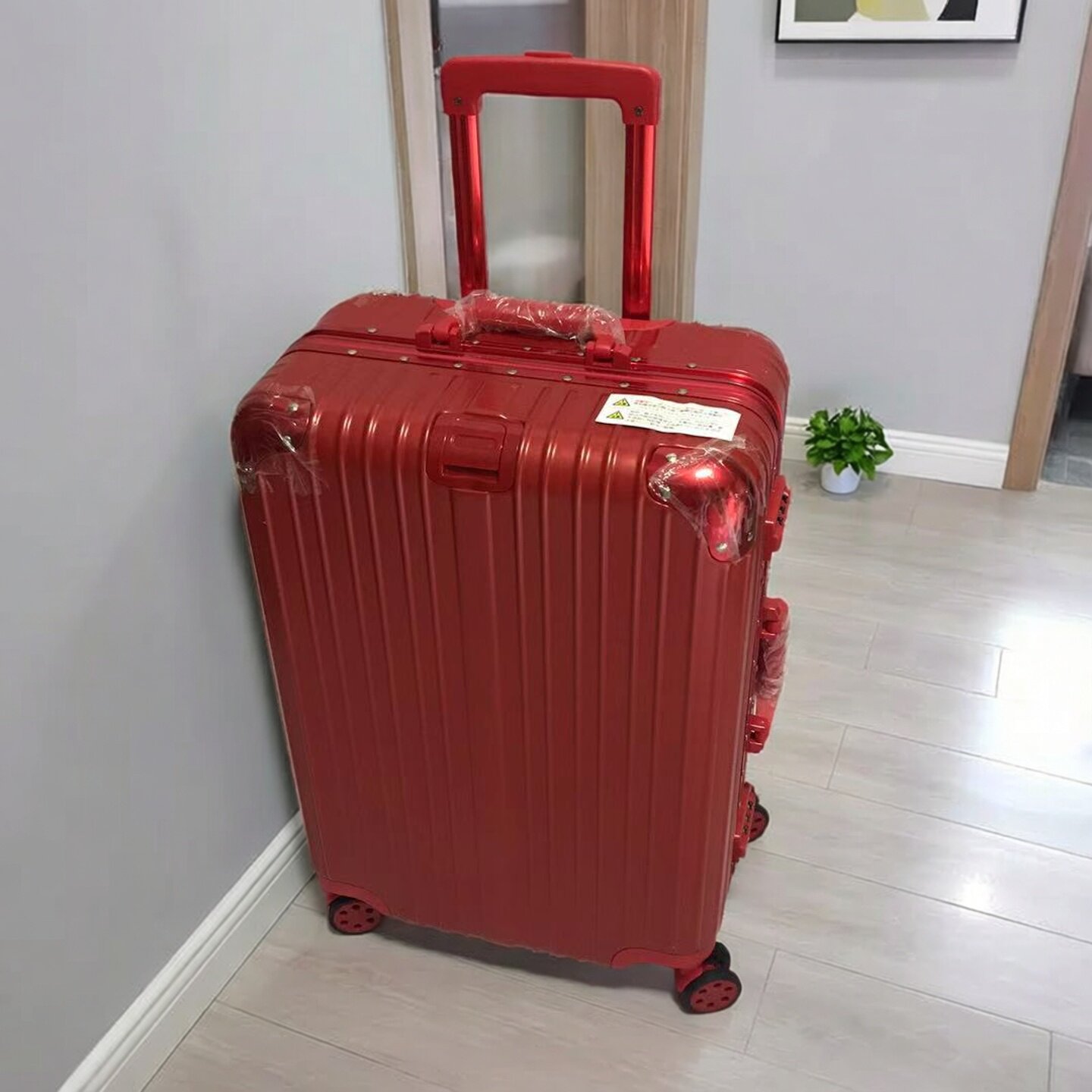 高端铝框20寸登机拉杆箱22寸旅行箱26寸女学生防刮密码托运行李箱