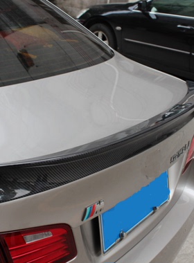 适用于宝马新5系F10F18 520 523 525 530 535改装AC款碳纤维尾翼