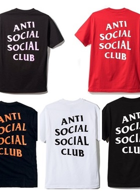 【闭店清货HEA】ASSC短袖大版宽松彩虹条纹潮流t恤男嘻哈ins网红