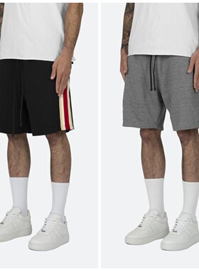 【闭店清货HEA】潮牌美国mnml纯棉宽松直筒运动短裤夏男ins TRACK