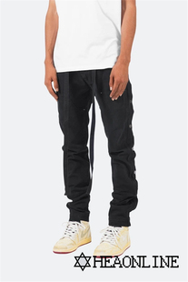 休闲裤 潮牌美国mnml直筒排扣工装 男水洗fog潮流 闭店清货HEA