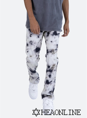 【闭店清货HEA】美国mnml休闲牛仔裤男潮牌宽松直筒欧美D103现货