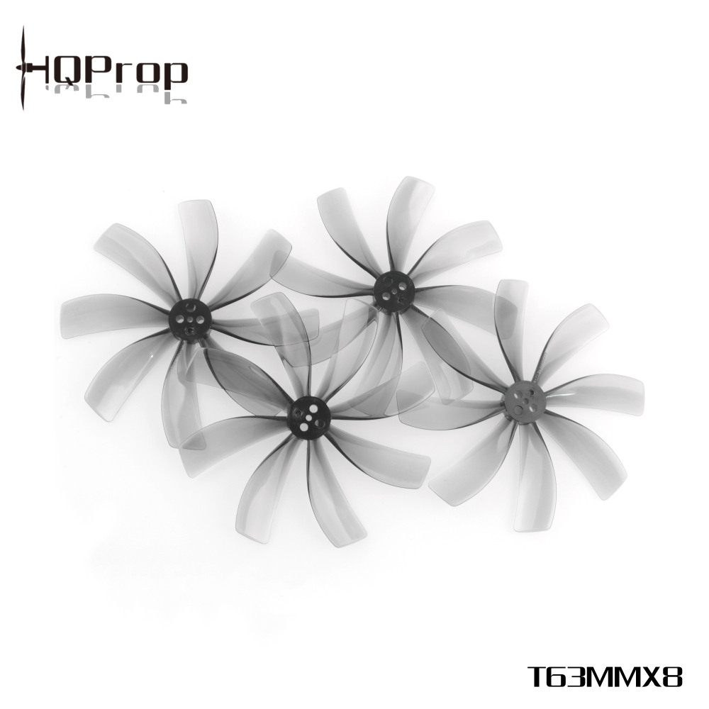 HQProp T63MMX8 2.5英寸穿越机桨叶 63mm 8叶桨 大升力涵道机桨叶