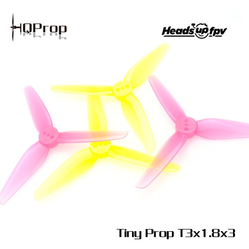 HQ3018-3 HQProp HeadsUp TinyProp 3X1.8X3 3寸竞速桨叶 3寸穿越