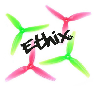 HQProp Ethix S3 HQ5寸花飞桨叶 S3桨叶 小胡子同款 5寸FPV穿越机