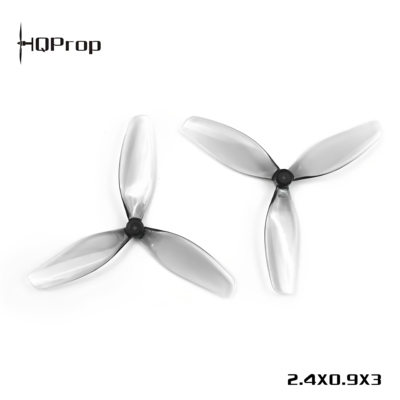 新款 HQprop 2.4x0.9X3-1MM (2正2反)小型桨叶 2.4英寸桨叶