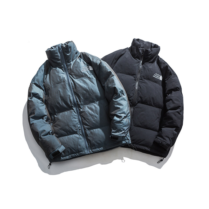 冬季新品寬鬆立領棉服聚酯纖維