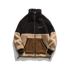 冬季新品毛絨夾克外套聚酯纖維