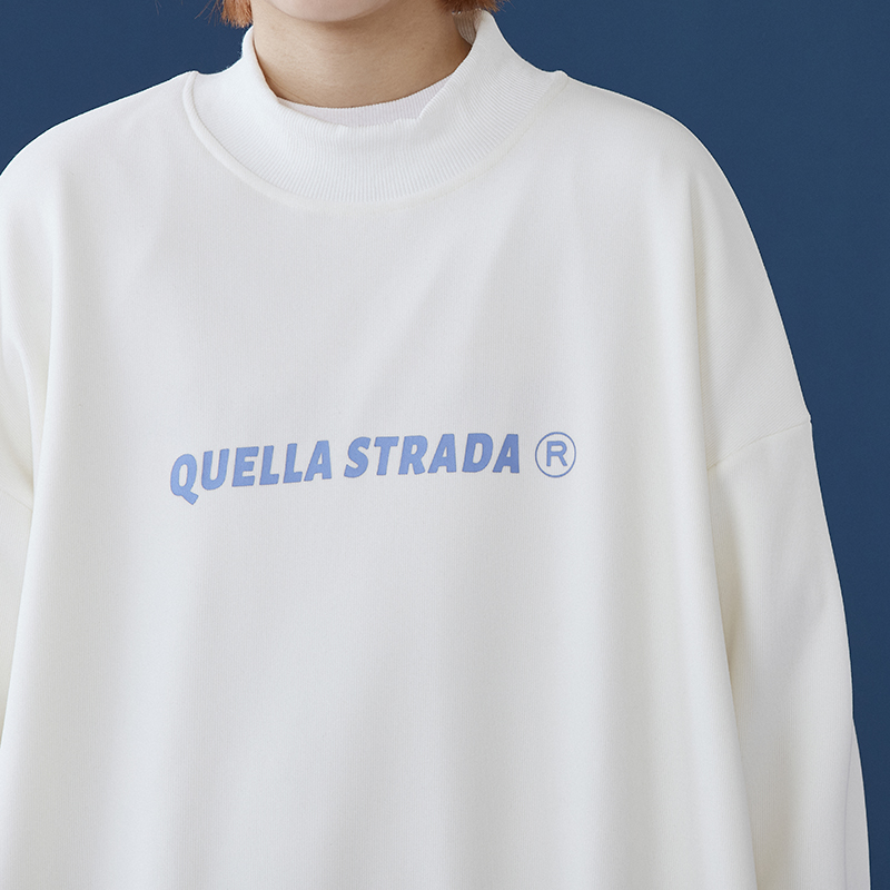 Polyester fiber of loose and versatile sweater in autumn and winter