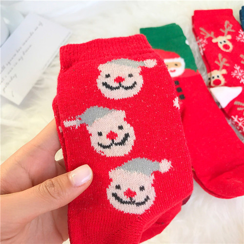 Real-price socks children stack socks, lace socks, Japanese Christmas socks and cotton socks