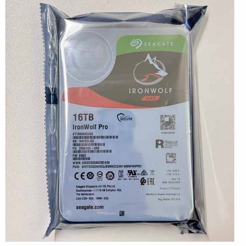 全新酷狼16TB pro Seagate/希捷 ST16000NE000硬盘16t网络存储NAS