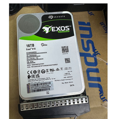 浪潮全新拆机硬盘 ST16000NM000J 16TB SATA 日期23年11月