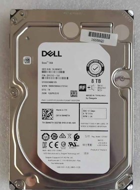 Dell戴尔 0M40TH ST8000NM0185 8T 3.5寸7.2K SAS 12Gb服务器硬盘