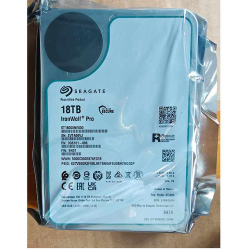全新 希捷 ST18000NE000 18T酷狼PRO SATA网络存储硬盘NAS