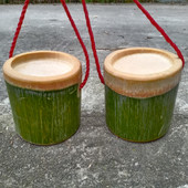 高跷玩具竹子竹筒竹制高跷踩高跷幼儿园儿童玩具平衡练习感统训练