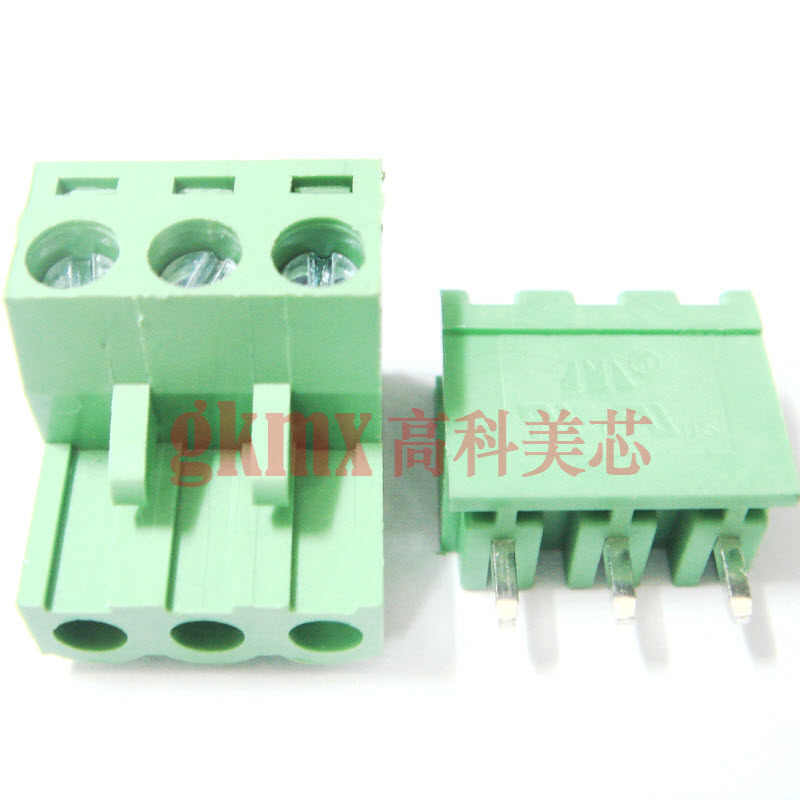 接线端子JK2EDG5.08- 3芯  3PIN 250V/15A直脚5.08mm 15元10套