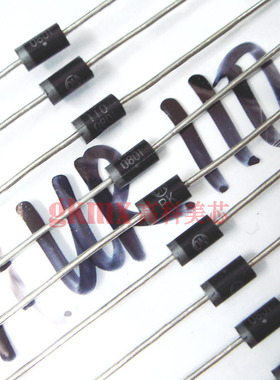 高科美芯 快恢复整流二极管MUR110(1A/100V DO-41直插) 正2元10个