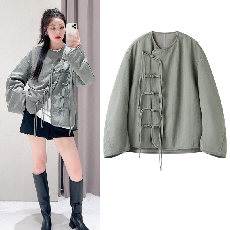 新中式国风外套休闲廓形上衣女