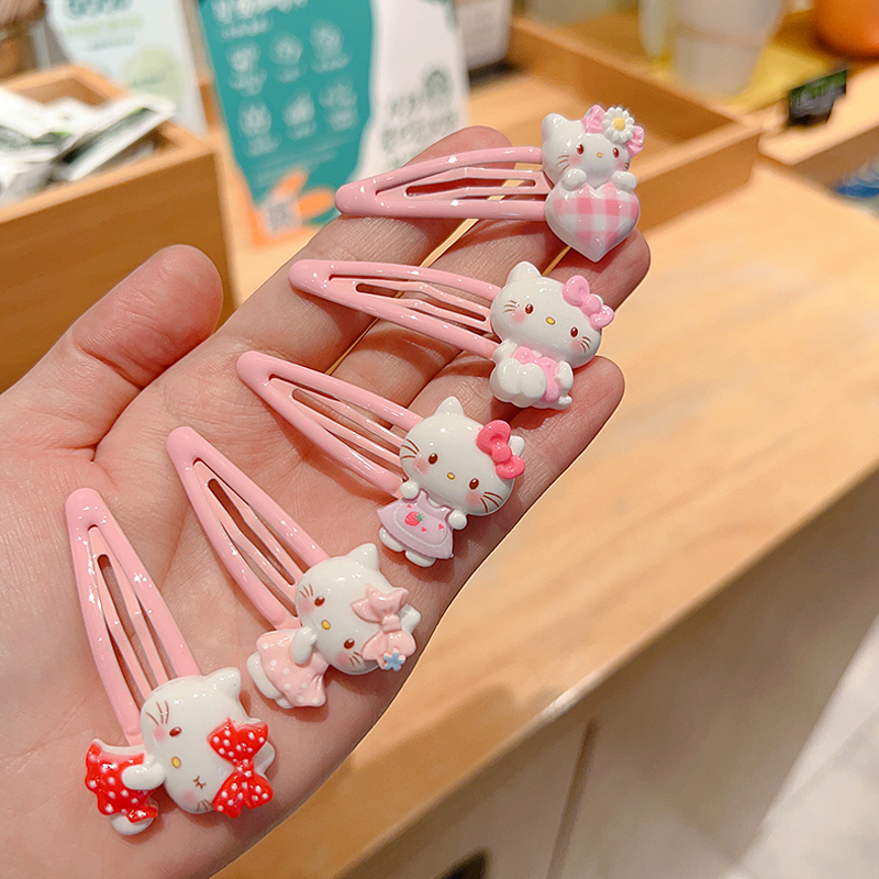hellokitty发夹女童碎发发夹