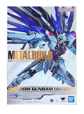 现货再版万代 MB METAL BUILD 自由高达 SEED 2.0 超合金成品手办