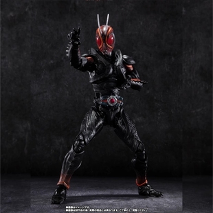 现货万代2023会场限定 SHF 假面骑士 黑日 BLACK SUN 初变身红眼
