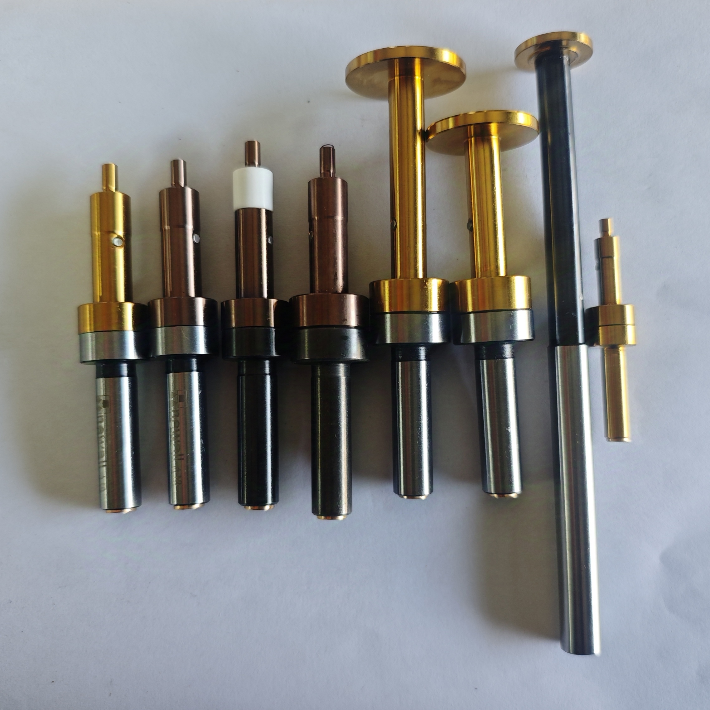 无磁分中棒寻边器高精度分钟器镀钛无磁陶瓷光电对刀棒T型寻边器