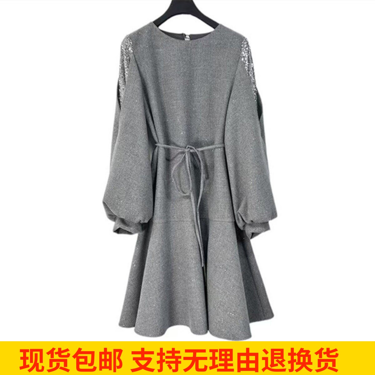 针织轻奢时尚休闲连衣裙