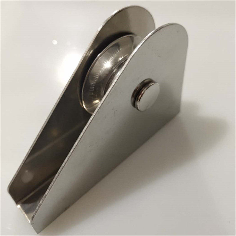 宇恺旗杆配件不锈钢三角四角滑轮