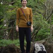 Des FR秋冬徒步美利奴户外贴身层内衣美丽诺羊毛长袖 T恤女打底层