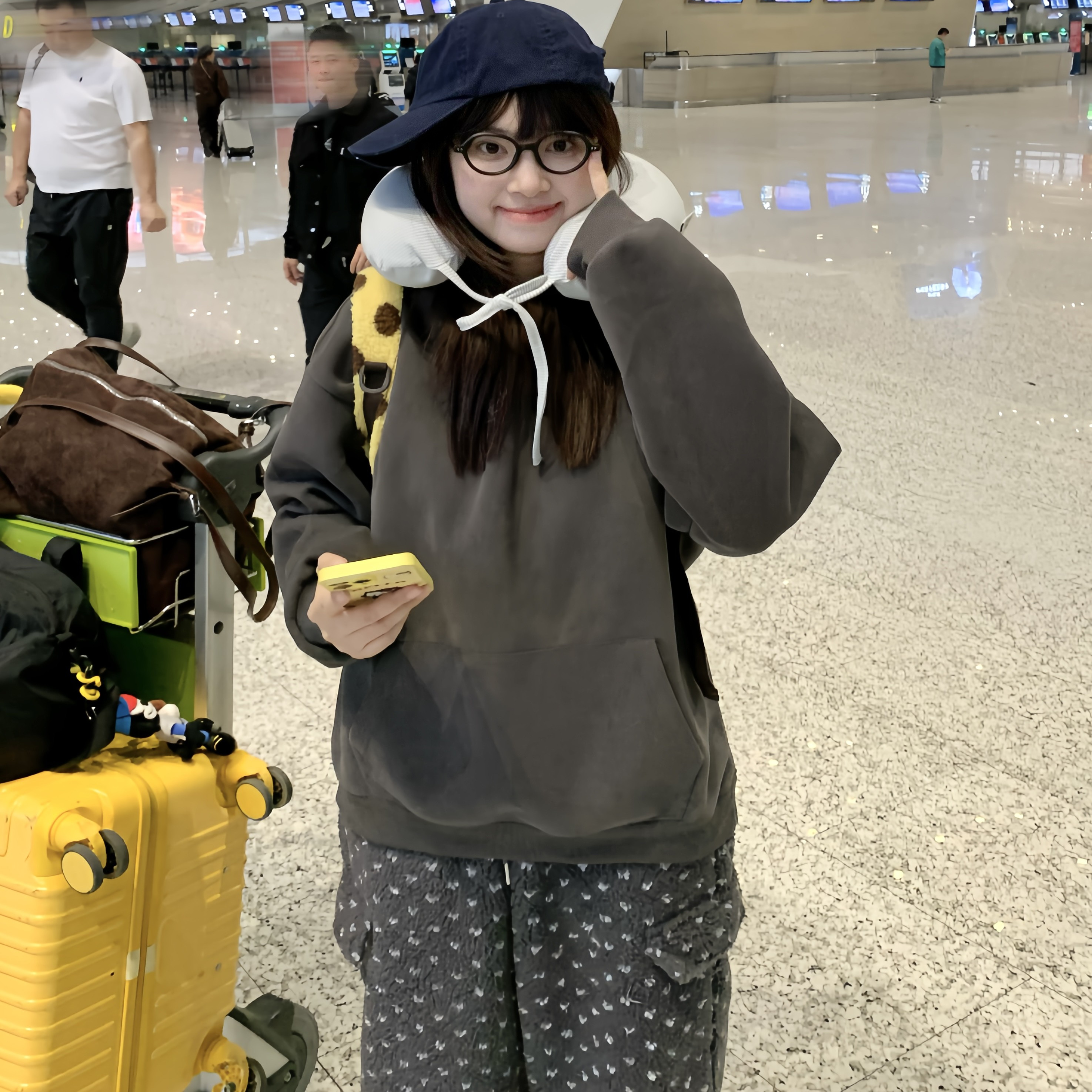 美式纯色重磅加绒卫衣