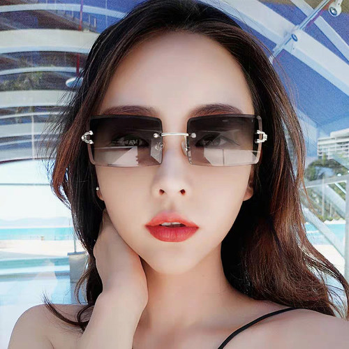 墨镜小框凹造型个性风太阳镜网红