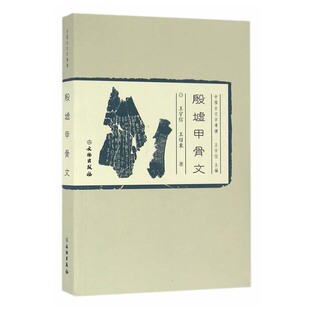 中国古文字导读 殷墟甲骨文 甲骨文字词解析商朝文化甲骨文书法中国古文字研究考古文物书籍王宇信王邵东编著文物出版社