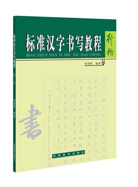 标准汉字书写教程行楷 成人书法字帖硬笔行书楷书书法钢笔书法教程书手写字帖硬笔行楷书法作品鉴赏硬笔书法技巧河南美术出版社