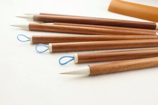 【 怀远】出口日本兼毫毛笔行草书赵体柳体专用毛笔实木笔杆618