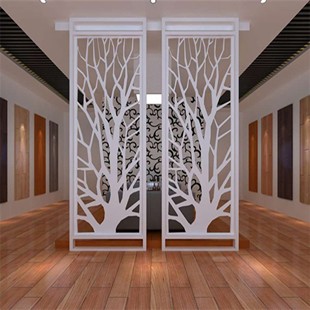 选图链接PVC雕花板吊顶隔断