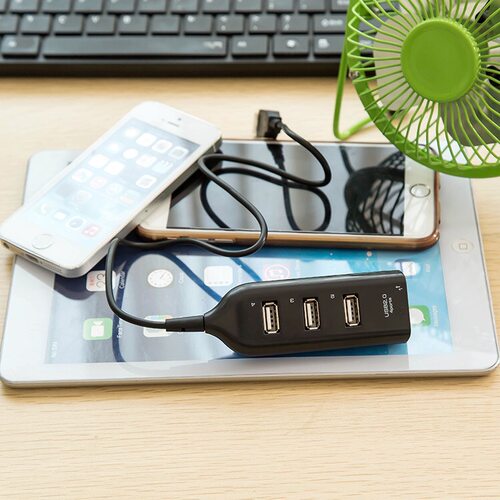 排插式USB2.0分线器/HUB集线器/USB2.0扩一拖四口USB HUB分线器
