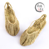 女编织包头麻鞋 透气凉鞋 男士 纯手工草鞋 个性 情侣夏季 休闲复古日式