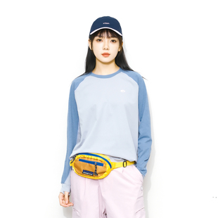 Epicsocotra户外运动撞色跑步吸湿排汗速干衣男女徒步登山长袖T恤